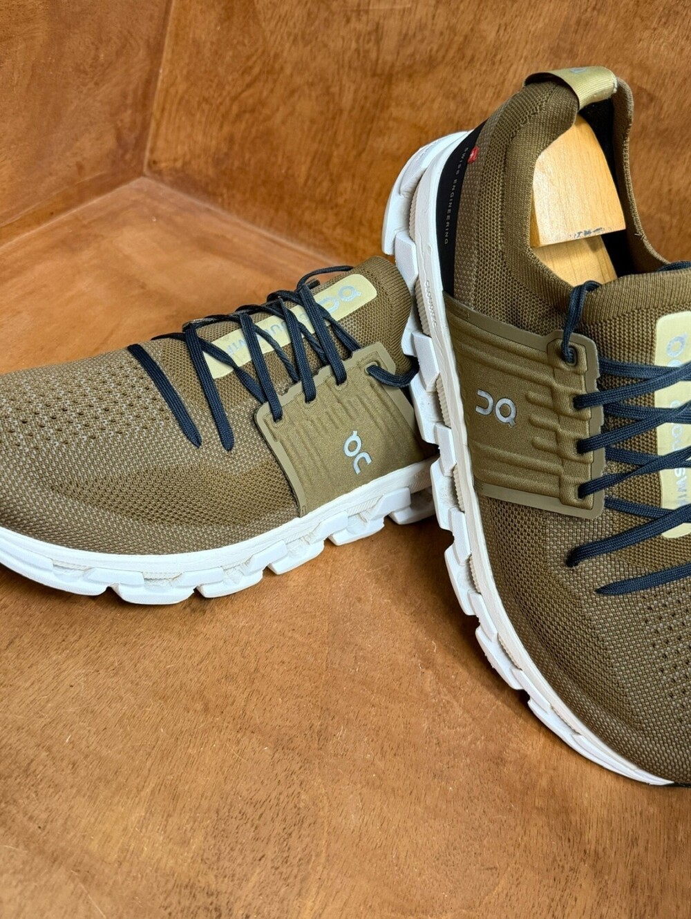 On Running Cloudswift 3 Shoes Mens Sz 12 Hunter Safari Brown Sneaker 3MD10561921